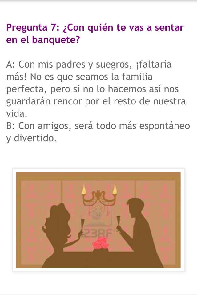 Test: eres o has sido una novia tradicional ???? - 7