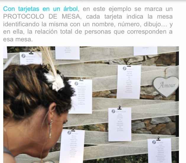 Como indicar el protocolo el día de tu boda !!!! - 2