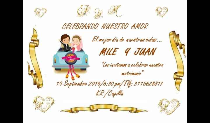 Mis invitaciones !!! - 1