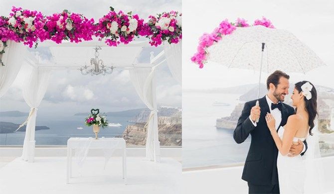 Decoración con Bugambilias