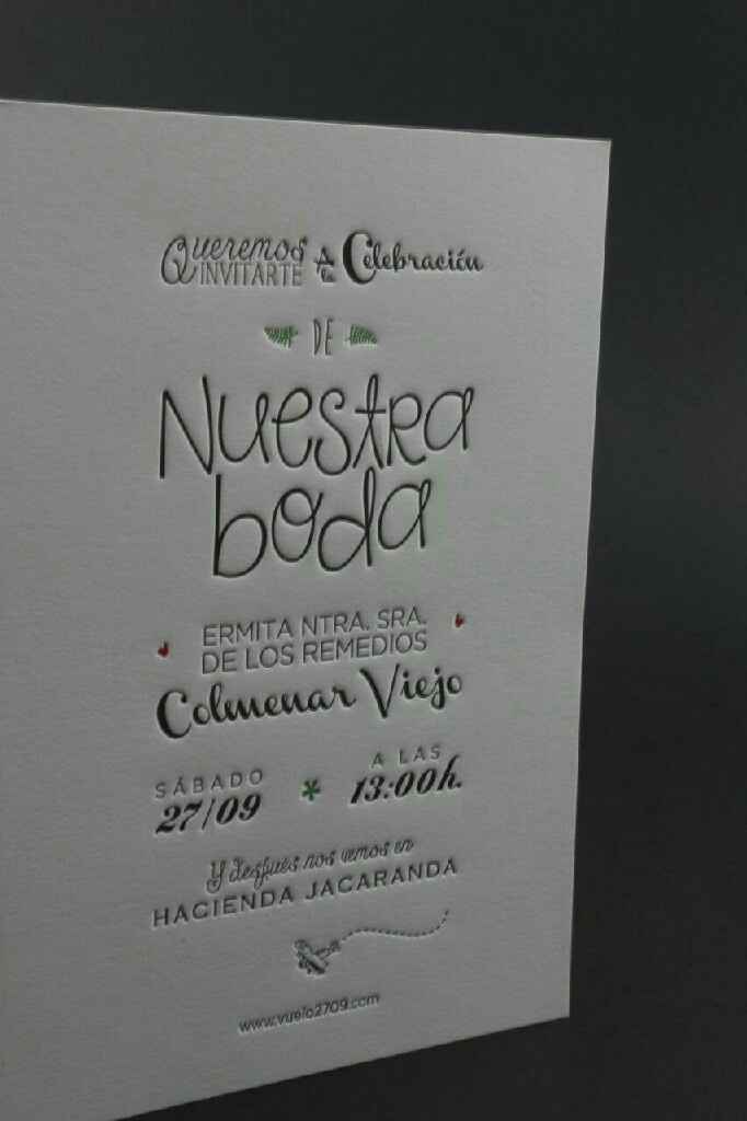 Texto para las invitaciones - 1