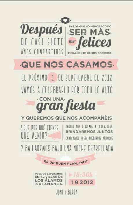 Texto para las invitaciones - 3