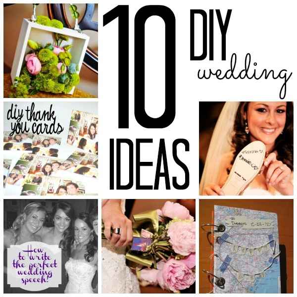 DIY Wedding ideas