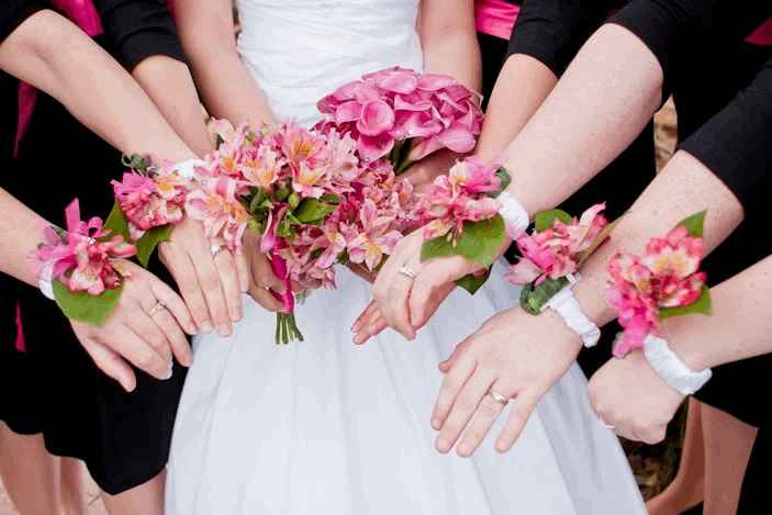 Corsage para dama de honor