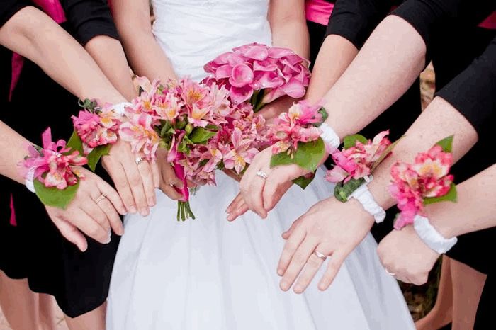 Corsage para dama de honor