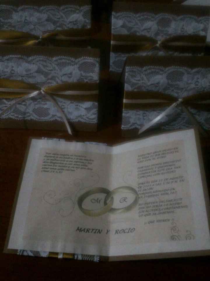 Invitaciones....las harían ustedes mismos? - 1