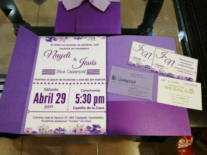 Otro avance... invitaciones😊 - 3