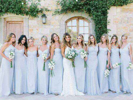 Quería el color rosa palo para las damas, ahora indecisa? - 1