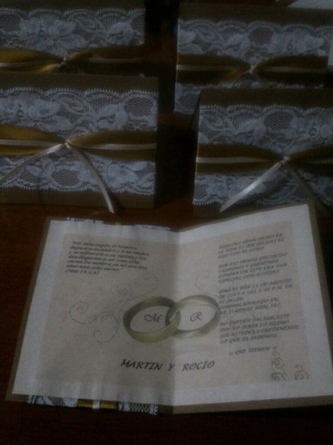 Invitaciones....las harían ustedes mismos? - 1