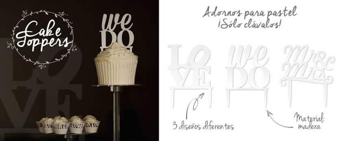 Donde encuentro cake topper? - 2