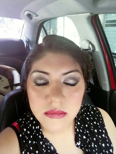Prueba de peinado y maquillaje - 5