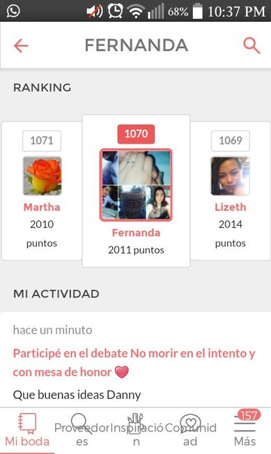 En que # del ranking se encuentran? - 1