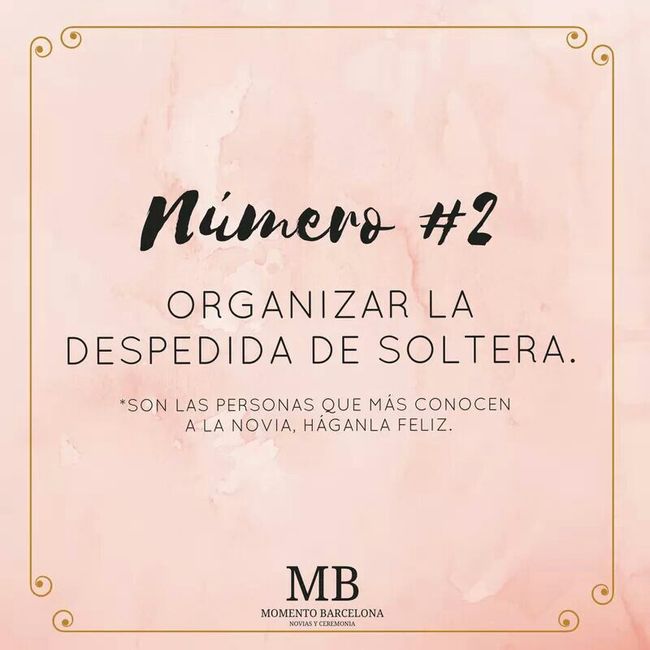 Brides manden esto a sus damas de honor! - 3