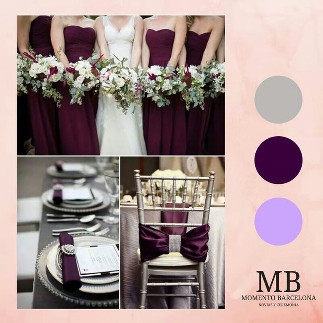 Para las brides  que tienen dudas con la combinación de colores - 2