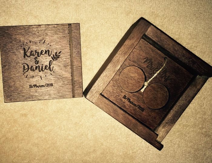  Nuestro porta anilllos - 1