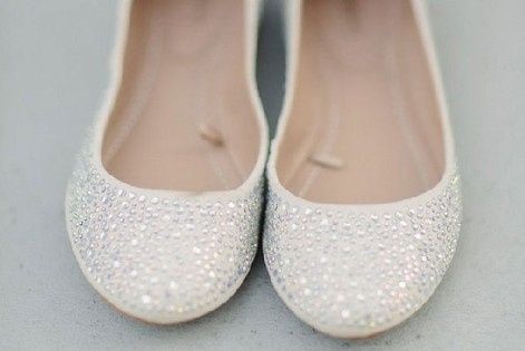 Zapatos de piso para novia sales
