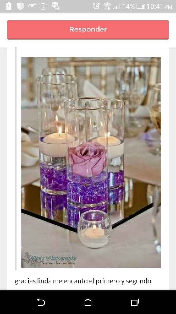 Centros de mesa !!! cual es mejor?? - 1