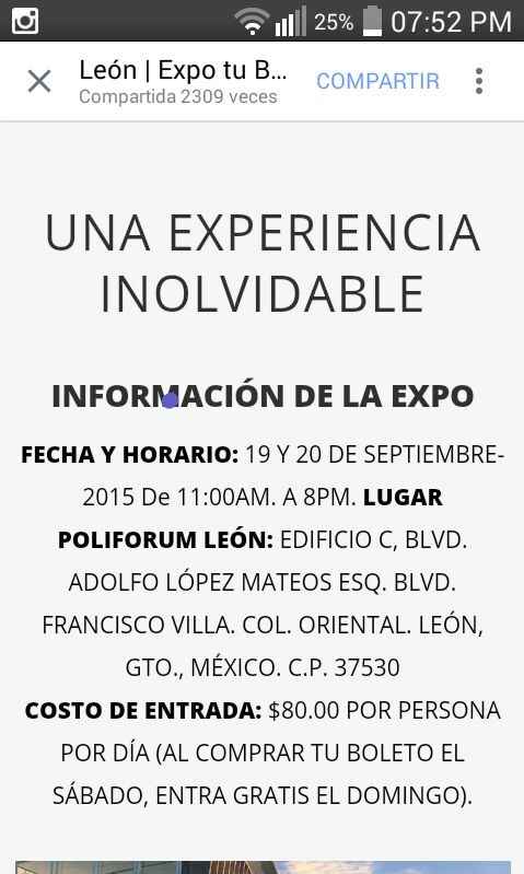 Expo tu boda León, Gto. - 1