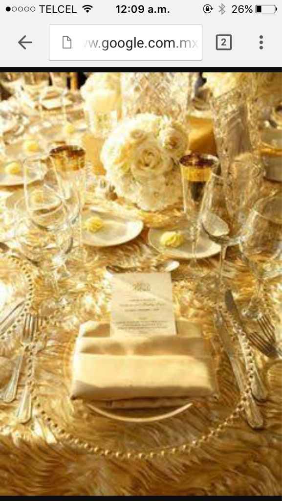 Boda mexicana, dorado con.... - 24