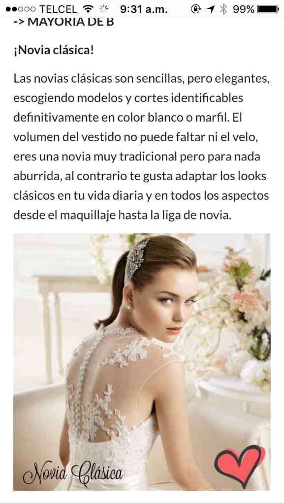 Soy una novia clásica! - 2