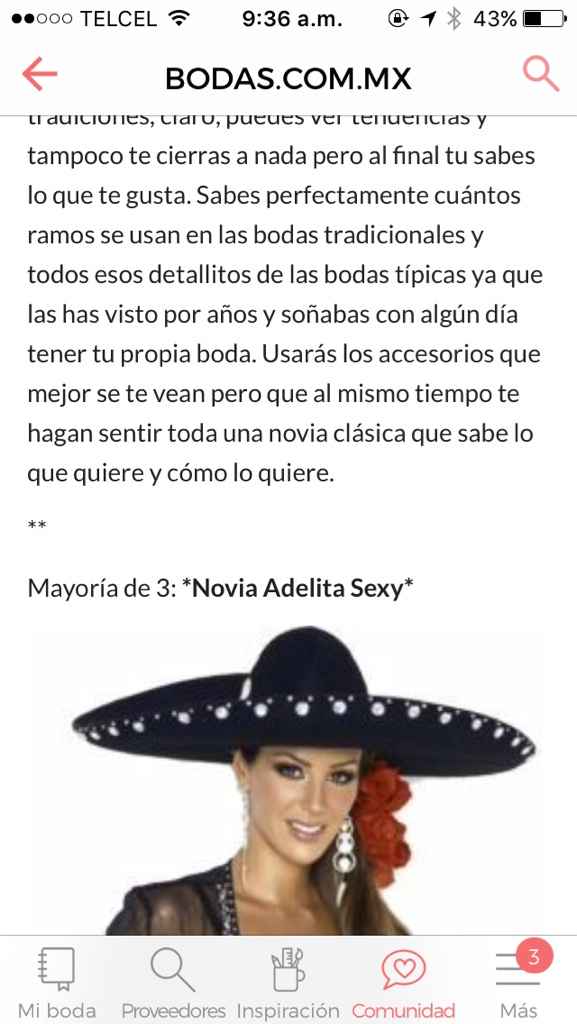 Soy una mexcla de novia adelita sexi y moderna - 2
