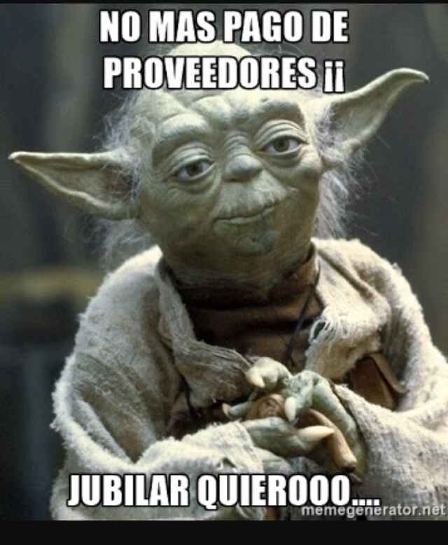 Duda!! liquidar antes  a los proveedores o el mero día?? - 1
