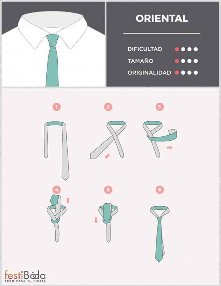 8 nudos de corbata clásicos para el novio!! - 5
