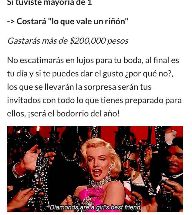 Mi boda costará lo que vale un riñón!! - 2