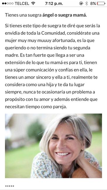 Tengo una suegra Ángel o suegra mamá!! - 1