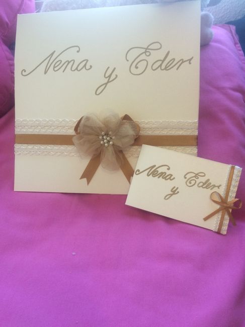 Despues de mil años encontre a mi proveedor de invitaciones! - 1