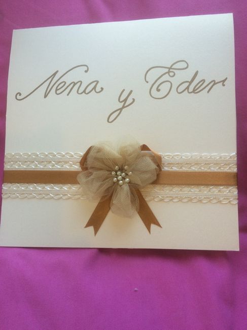Despues de mil años encontre a mi proveedor de invitaciones! - 2