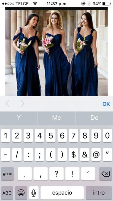 Vestidos de las damas - 1