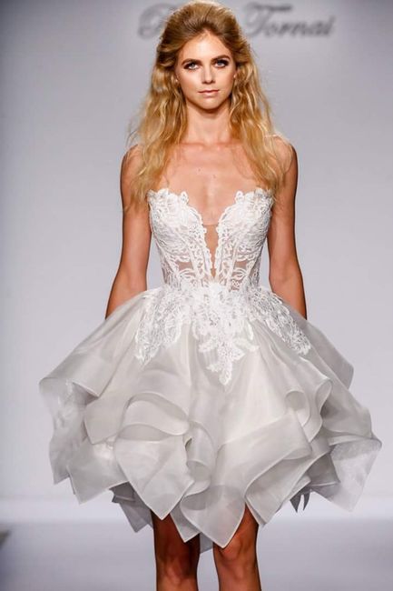 Si tuvieran oportunidad de usar 2 vestidos de novia lo harían?? - 4