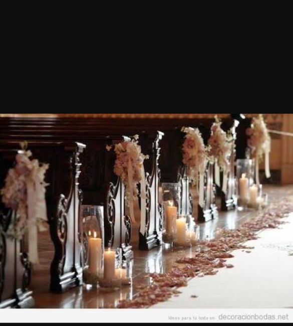 Arreglos florales con velas - 4