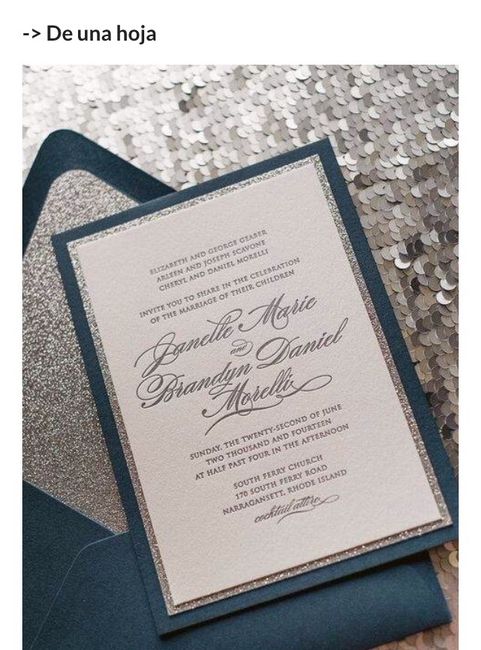 Nuestras invitaciones nena y Éder!! - 3