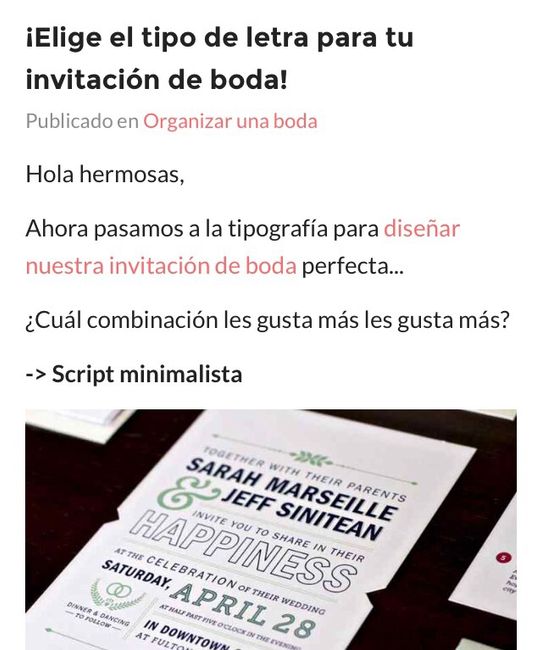 Nuestras invitaciones nena y Éder!! - 4