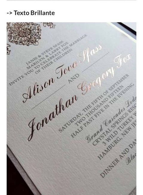 Nuestras invitaciones nena y Éder!! - 5