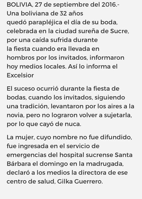 Cuidado con las tradiciones!! - 2