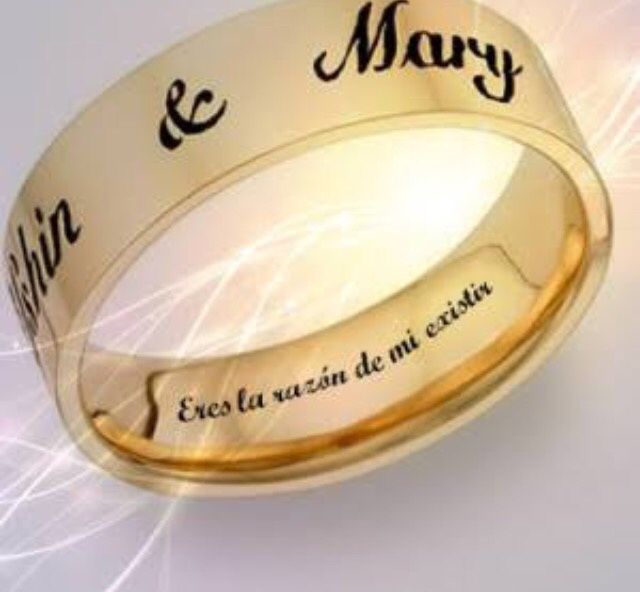 20 frases más usuales para grabar en las argollas!! - 10