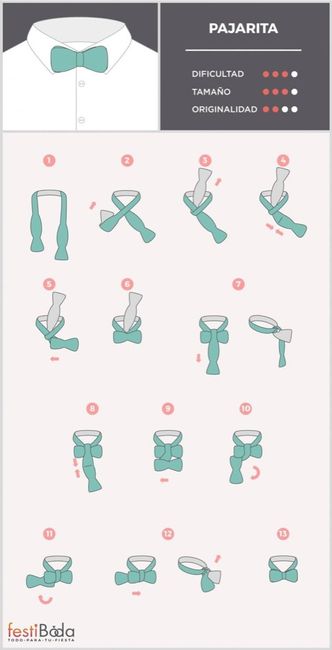 8 nudos de corbata clásicos para el novio!! - 6