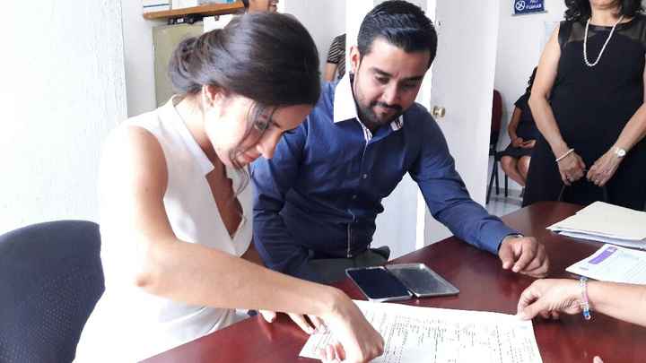 Mi boda civil - 1