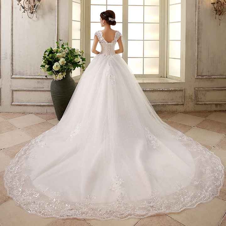 Vestido de novia de tul - 1