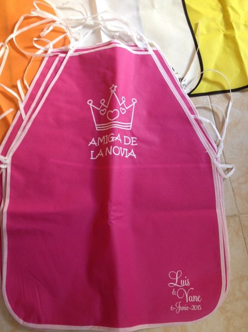 Les presento mis mandiles de boda!!! - 1