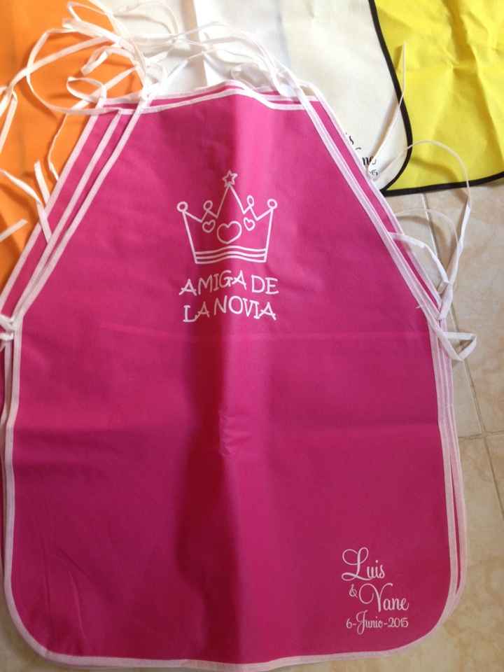 Les presento mis mandiles de boda!!! - 1