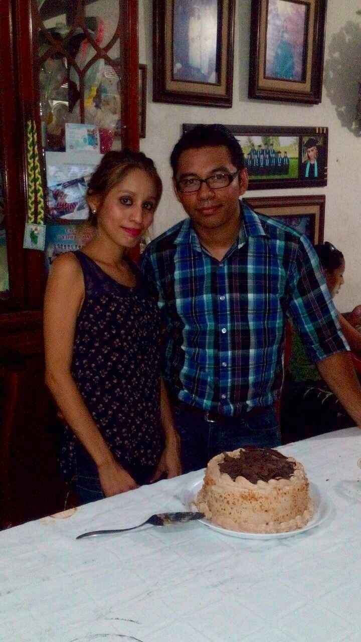 El primer cumpleaños como esposos