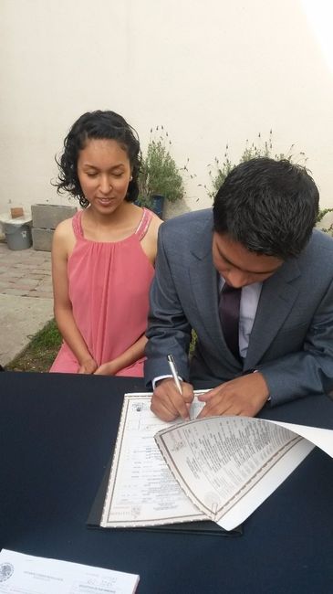 el firmando