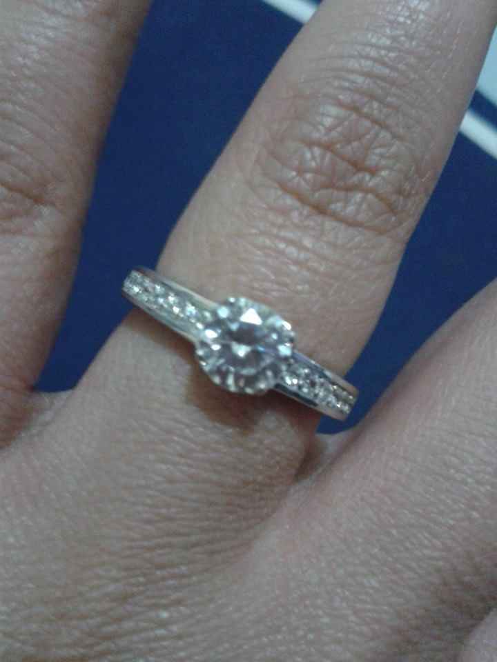 mi anillo de compromiso!!! 