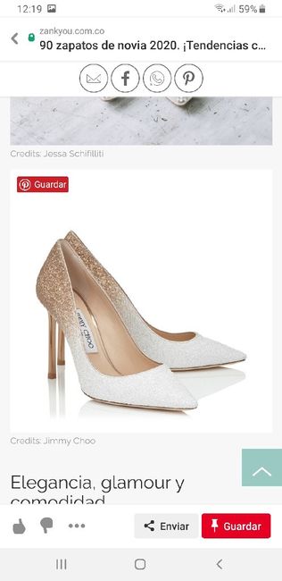 ¡Estoy enamorada por estos zapatos de novia! 8