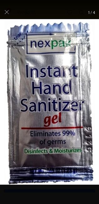 Recuerdos de boda - gel antibacterial para invitados 3