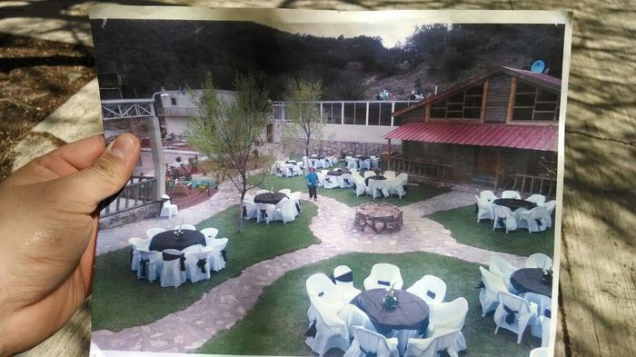 Salon/jardin con banquete? - 2